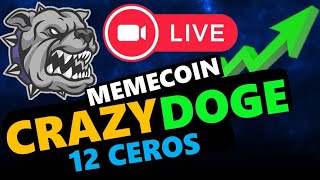 ✅ Crazy Doge memecoin que te puede hacer ganar dinero 20x en poco tiempo🔥 [upl. by Belita]