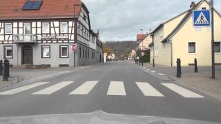 Neckarelz Mosbach Diedesheim BRD Deutschland 23102015 [upl. by Aisorbma]