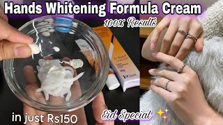 Hands And Feet Whitening Formula Cream  Hands Whitening Clobevate Formula Cream  Eid Special [upl. by Eruza]