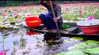 কচুরিপানার বড়শী দিয়ে দেশীয় মাছ ধরার অসাধারণ কৌশল। A great trick to catch indigenous fish with hook। [upl. by Innep21]