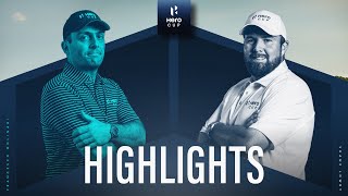 Francesco Molinari vs Shane Lowry  Sunday Singles  2023 Hero Cup [upl. by Kristof]