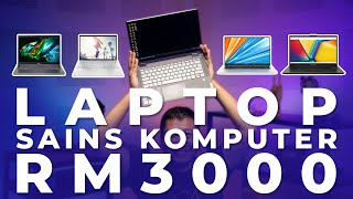 5 Terbaik Laptop untuk pelajar sains komputer dengan bajet RM3000 [upl. by Marys826]