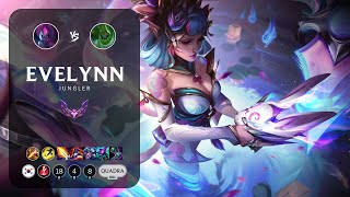 Evelynn Jungle vs Zac  KR Master Patch 142 [upl. by Yrad681]