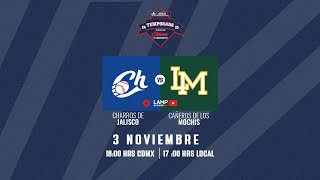 Charros vs Cañeros  3 Noviembre Juego 3 LAMP 24 25 [upl. by Ailime871]