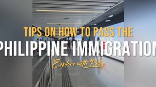 HOW TO PASS THE PHILIPPINE IMMIGRATION INTERVIEW [upl. by Rorry]