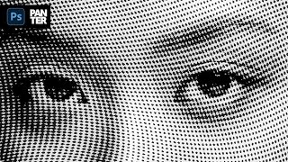 How to Create Dotted Halftone Effect in Photoshop [upl. by Norina368]