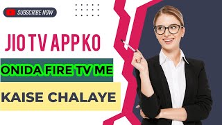 how to install jio tv on firestick and onida fire TV  jio tv on firestick [upl. by Malonis]