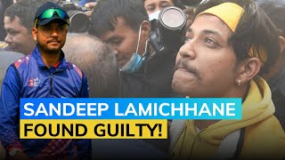 Nepals Former Cricket Team Captain Sandeep Lamichhane Convicted Of Rape [upl. by Ymmot]