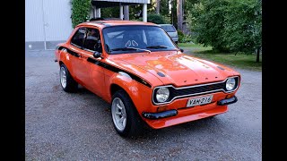 Ford Escort mk1 1300 Sport launch [upl. by Nerfe]