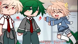 quotPapa Dadquot  Bakudeku meets their future Kid  Future bakudeku  AU [upl. by Bennie]