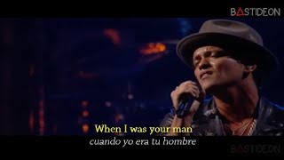 Bruno Mars  When I Was Your Man Sub Español  Lyrics [upl. by Etty]