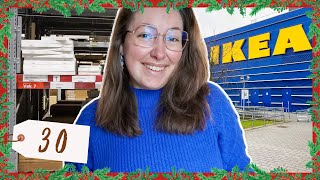 EINDELIJK SHOPPEN BIJ IKEA VOOR EEN NIEUWE BOEKENKAST 📚 SHOPLOG 🛍  VLOGMAS 30  Irina Touw [upl. by Sokem]