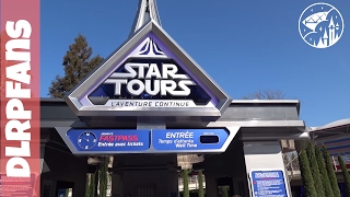 The renewed Star Tours at Disneyland Paris 25th Anniversary in 4K [upl. by Anaej555]