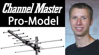 Channel Master ProModel UHFVHF Outdoor TV Antenna Review [upl. by Olimac]