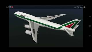 Alitalia 7478i [upl. by Hattie800]