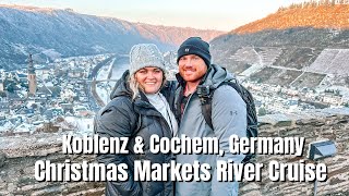 Koblenz amp Cochem Germany  Emerald River Cruise Christmas Markets on the Rhine [upl. by Arrakat]