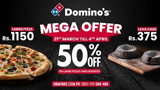 Dominos Pizza  Mega Offer [upl. by Atul]