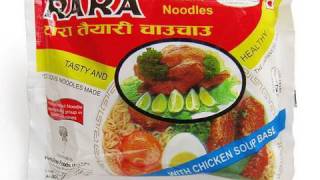 No4357 Rara Nepal Instant Noodles with Chicken Soup Base [upl. by Erotavlas797]