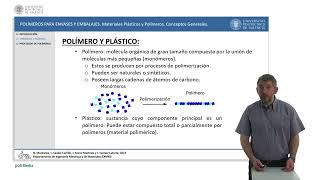 Polímeros para envases y embalajes Materiales plásticos y polímeros Conceptos generales   UPV [upl. by Adlemy]