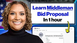 FREE Middleman Bid Proposal Training For Beginners  010k in Government Contracting [upl. by Erolyat]