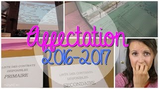 Vlog  Où estce que je vais enseigner affectation [upl. by Rolland]