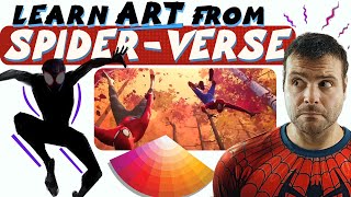 Lets LEARN ART From SPIDERVERSE [upl. by Francisco]