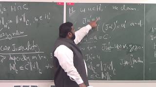 Lecture 15 Part 2 Proof of Poincare inequality Existence and Uniqueness for Possion problem [upl. by Barrus]