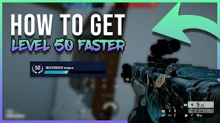 HIT LEVEL 50 IN 24 HOURS IN R6 FASTEST XP METHOD [upl. by Oecam]