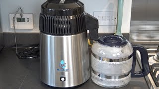 Megahome Water Distiller Unboxing amp First Use [upl. by Nirda]