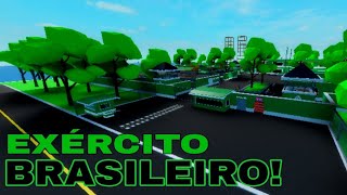 apresentado meu Exército Brasileiro No Roblox [upl. by Dulcle]