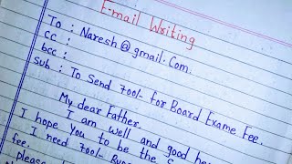 Email writing format । Email Writing In English । Email kai se likhte hain 🔥💯 [upl. by Halet83]