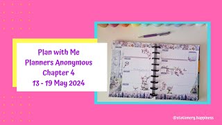 Plan with Me Planners Anonymous Chapter 4  1319 May 2024 [upl. by Ohl315]