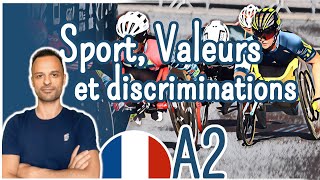 Sport valeurs et discriminations  Podcast  Level A2 Ep07 [upl. by Tini]