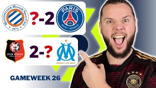 Ligue 1 Gameweek 26 Predictions amp Betting Tips [upl. by Dion]