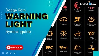 Learn Dodge Ram Warning Light Symbol Guide to Avoid Serious Issues [upl. by Thackeray]