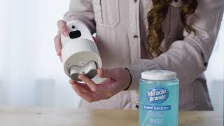 Sense amp Dispense Touchless Hand Sanitizer Instructions [upl. by Olympia]