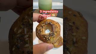 Just 3 Ingredients Bagel 🥯 in Air Fryer 😋 bagel airfryerrecipes easyrecipe ketorecipes [upl. by Anayet]