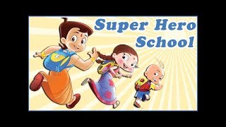 Super Heros Chhota Bheem Mighty Raju amp Luv Kushh at School [upl. by Marbut]