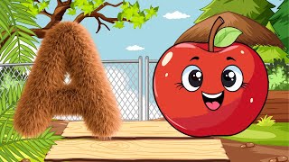 A Apple Song  Inspired By ABC song Gracies Corner  Nursery Rhymes  Kids Songs 160 [upl. by Valle]