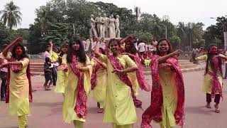 NANTU GHOTOKER KOTHA SUINA  RAG DAY DANCE AT TSC DU [upl. by Elfrieda]