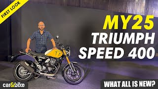 MY25 Triumph Speed 400 Walkaround [upl. by Chilton]