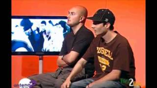 ALAN amp KEPAFace2Face Antena 2 6 iulie 2011 [upl. by Anaerb]