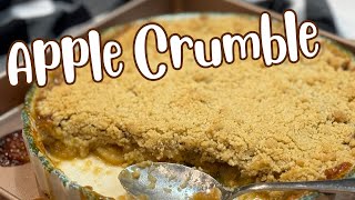 Apple Crumble Recipe  Quick Easy and Delicious [upl. by Gasser]