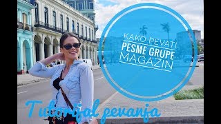 Tutorijal pevanja  Kako pevati pesme grupe Magazin  Katarina Kovacevic [upl. by Nayarb]