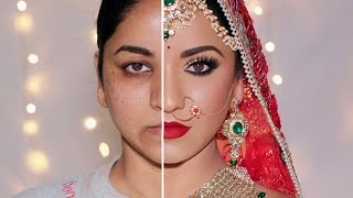 How To Flawless Bridal HD Base Makeup  Indian Wedding Makeup Look [upl. by Spenser]