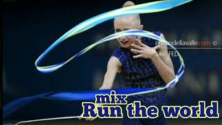 88 Run the world mix  Music for rhythmic gymnastics [upl. by Eillit]