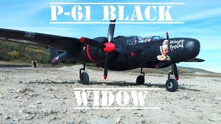 Dynam P61 Black Widow flight 2 Edit 2 [upl. by Lletnahs408]