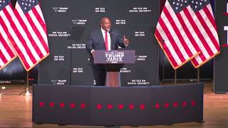 NC Lt Gov Mark Robinson speaks at Trump rally in Asheville [upl. by Atiekal]