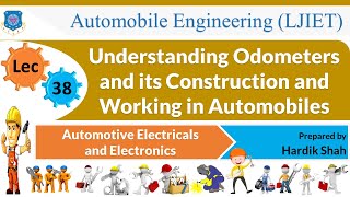 L 38 Understanding Odometers  Automotive Electricals amp Electronics  Automobile [upl. by Arykahs820]