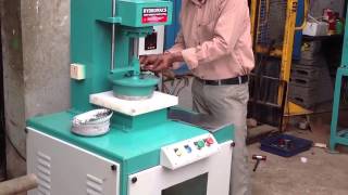 Paper Plate Machine by Sam Hydromacs Private Limited Chennai [upl. by Merralee]